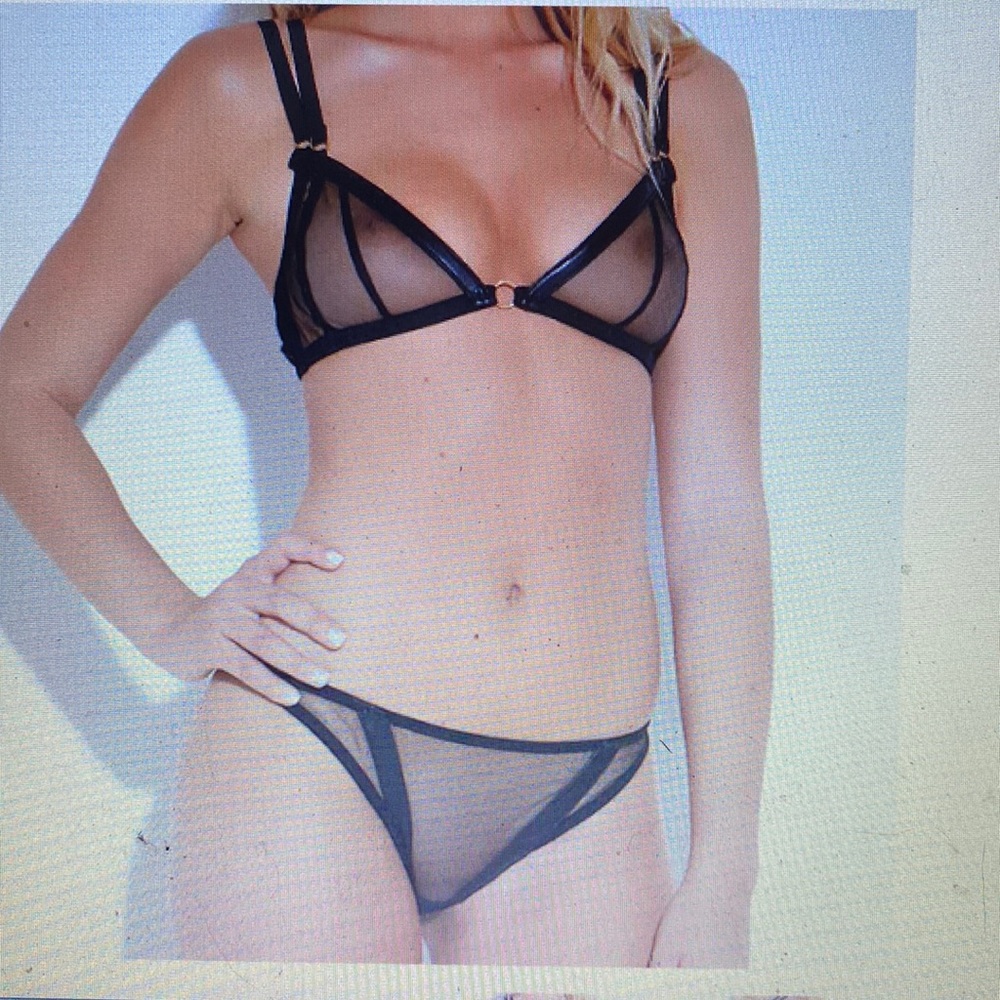NWT Something Wicked Nina Bra & Thong Set